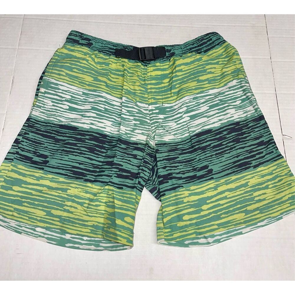 Columbia Swim Trunks‎ Mens Small Omni-Shade Belted Lined A19